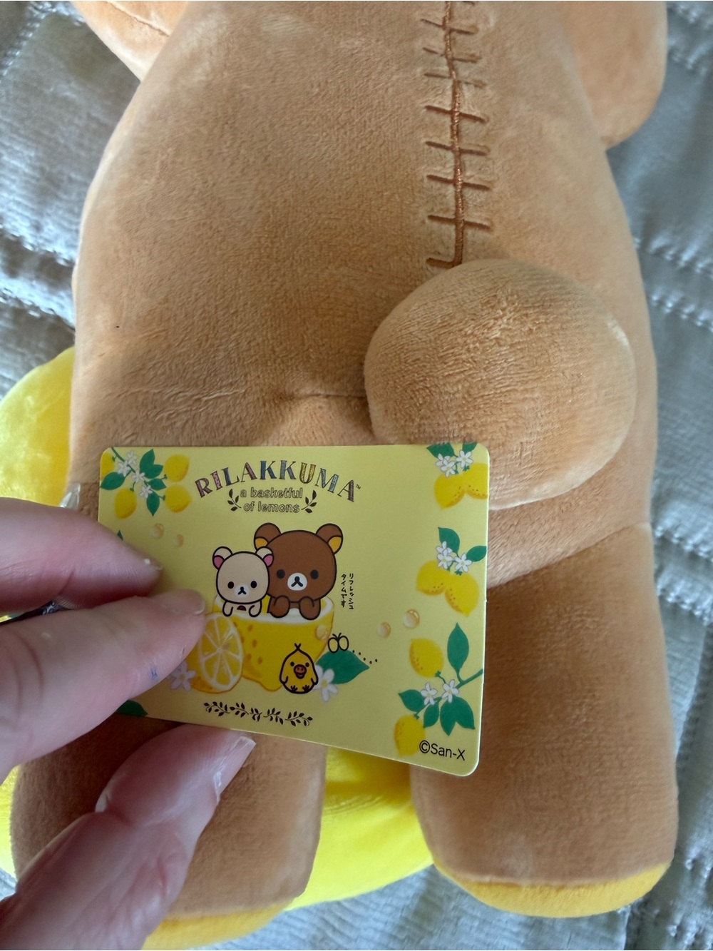 BUNDLE OF TWO BNWT Rilakumma A Basketful of Lemons 16” Plush Dolls - Picture 13 of 14
